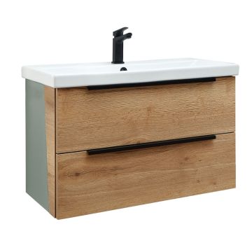 Pelipal Serie 7075 Waschtisch mit Unterschrank Set 4 - 80 cm