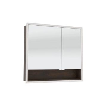 Puris Kera Plan Spiegelschrank / Einbauspiegelschrank - 85 cm