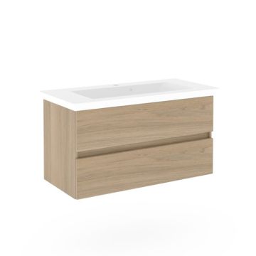 Puris Kera Plan Waschtisch mit Unterschrank - 106 cm