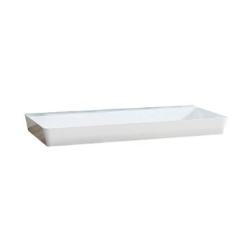 Puris Kera Plan Mineralguss Aufsatzwaschtisch 60 cm