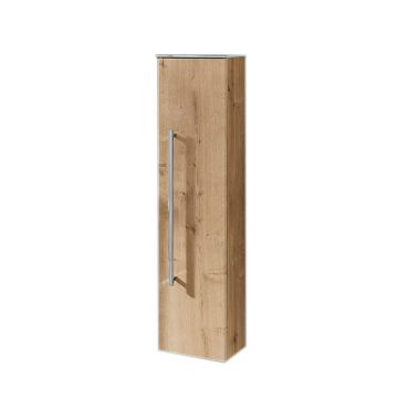 Puris For Guests Highboard - 20 cm, mit 1 Tür, 2 Glasfachböden