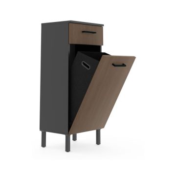 Puris Quada Highboard 30 cm Breite geöffnet