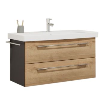 Puris Fine Line Waschtisch mit Unterschrank Set 5 - 95 cm