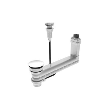 Puris Zubehör Ab- und Überlaufgarnitur mit Drehknopfbetätigung