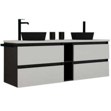 Puris Vialli Waschtisch mit Unterschrank Set 29 - 180,8 cm