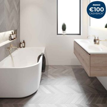 Riho Badewannen Eck-Badewanne Desire Corner Links - Acryl - 170 x 77 cm Ambiente