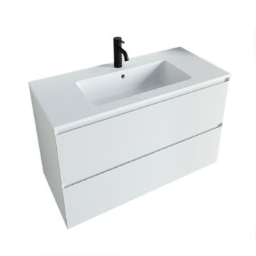 Riho Spring Dew Waschtisch mit Waschtischunterschrank Set 2 - 80 cm, Spiegelschr