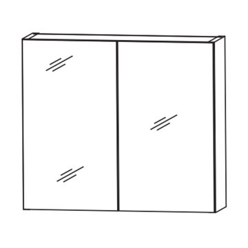 Laguna Neo Spiegelschrank - 60 cm