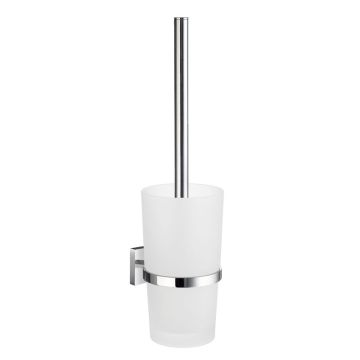 Smedbo HOUSE WC Bürste mit mattem Glas