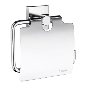 Smedbo HOUSE Toilettenpapierhalter mit Deckel