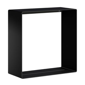 Smedbo SIDELINE Duschregal Cube zum Kleben oder Schrauben, schwarz
