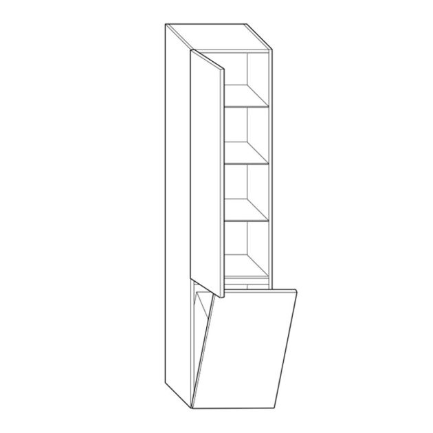 Burgbad Accura Hochschrank