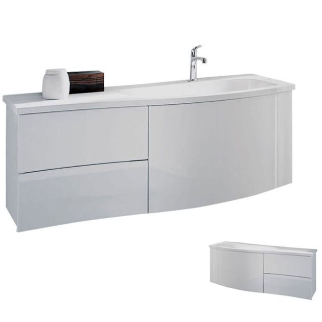 Burgbad Sinea 1.0 Waschtisch mit Unterschrank