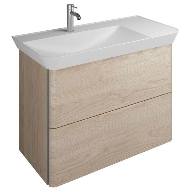 Burgbad Iveo Waschtisch mit Unterschrank