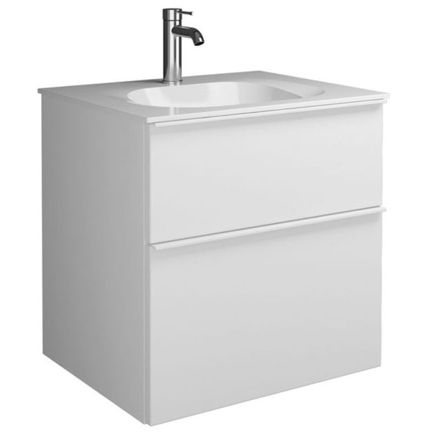Burgbad Fiumo 2.0 Waschtisch mit Unterschrank
