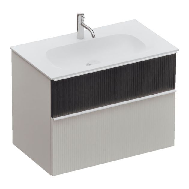 Burgbad Fiumo 2.0 Waschtisch mit Unterschrank