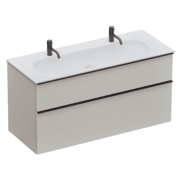 Burgbad Fiumo 2.0 Waschtisch mit Unterschrank