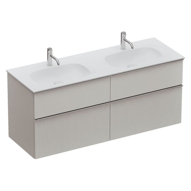 Burgbad Fiumo 2.0 Waschtisch mit Unterschrank