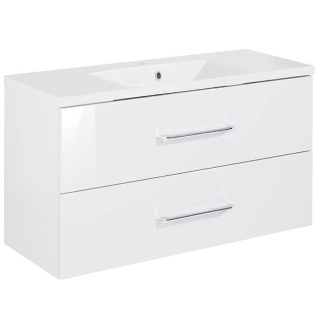 Fackelmann B.clever Waschtisch mit Unterschrank