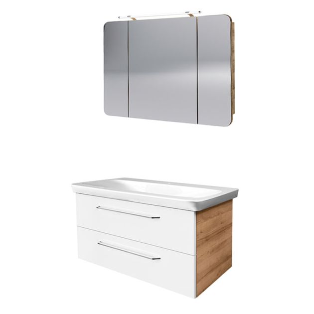 Fackelmann Milano Badmöbel Set
