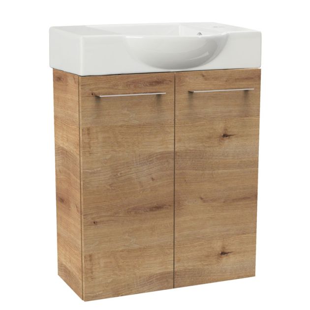 Fackelmann Small Bathroom Collection Waschtisch mit Unterschrank