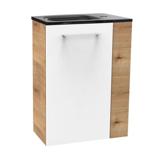 Fackelmann Small Bathroom Collection Waschtisch mit Unterschrank