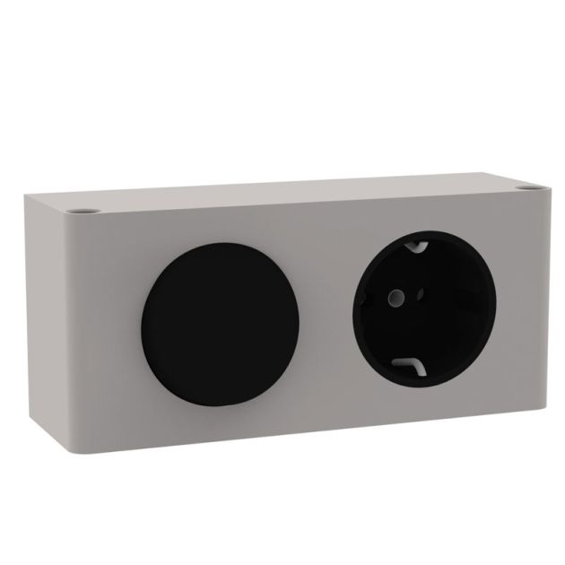 Fackelmann Compact Line Schalter-Steckdosen-Elem.
