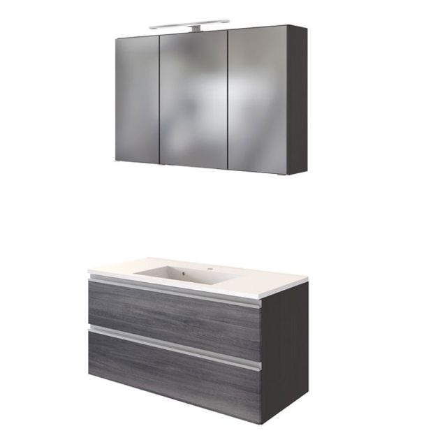 Held Möbel Arezzo Badmöbel Set