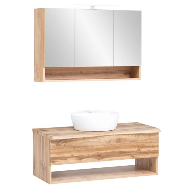 Held Möbel Kaprun Badmöbel Set
