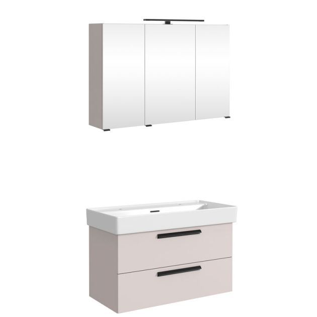 Held Möbel Aveiro Badmöbel Set