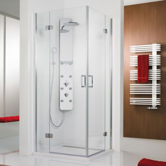 HSK Premium Softcube Dusche mit Eckeinstieg