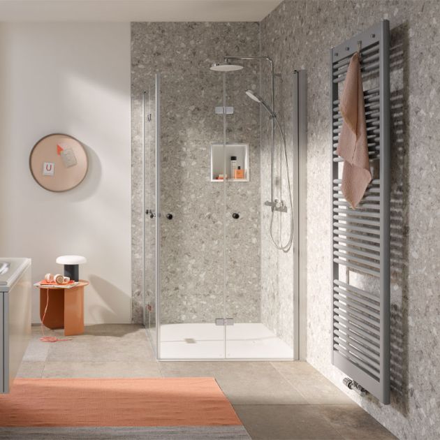 HSK Favorit Nova Dusche mit Eckeinstieg