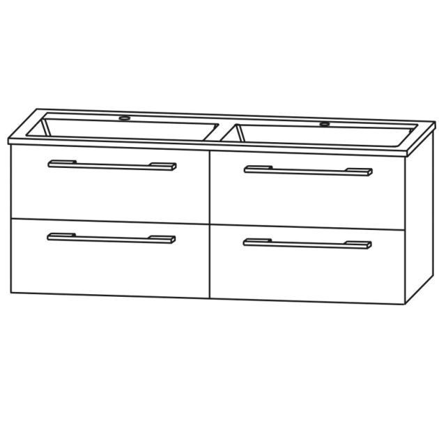 Laguna Spirit Waschtisch mit Unterschrank