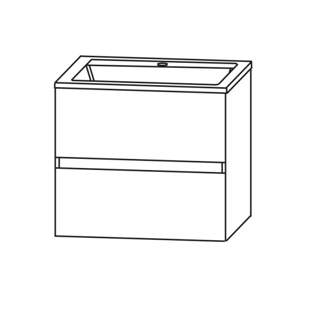 Laguna Spirit Waschtisch mit Unterschrank