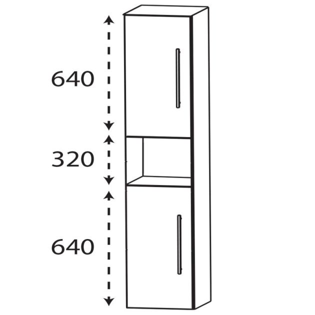 Laguna Ergänzungsschrank Hochschrank