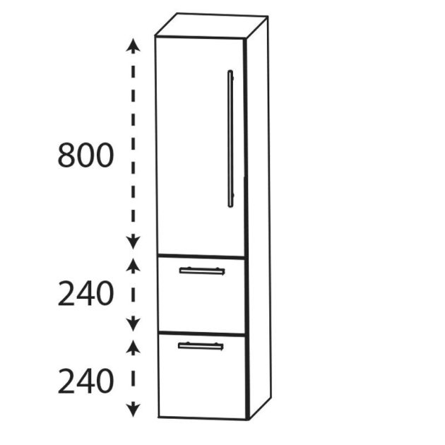 Laguna Ergänzungsschrank Mittelschrank