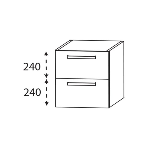 Laguna Platino 2.0 Plattenunterschrank