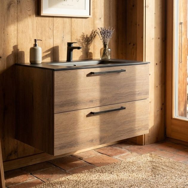 Nobilia City Line Waschtisch mit Unterschrank