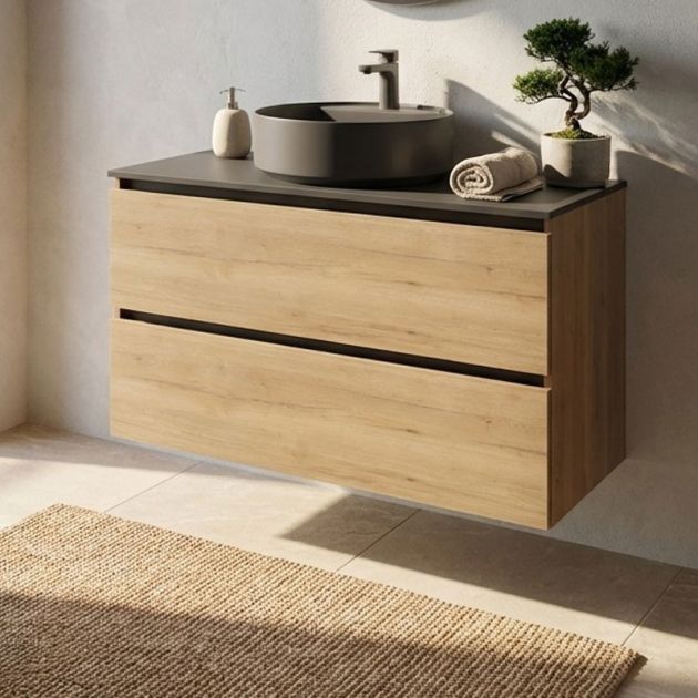 Nobilia Ella Line N Waschtisch mit Unterschrank