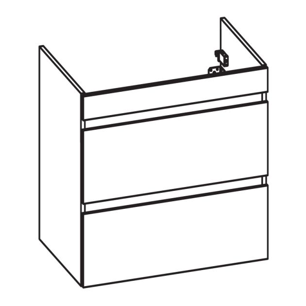 Pelipal PCON Waschtischunterschrank