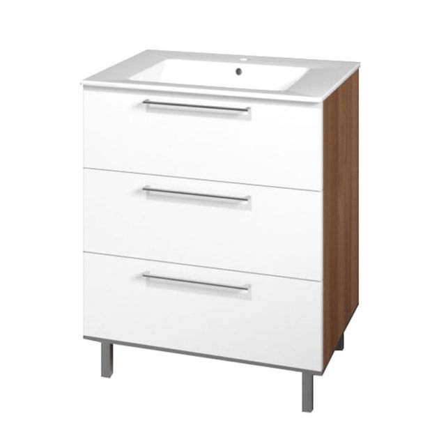 Puris Quada Waschtisch mit Unterschrank
