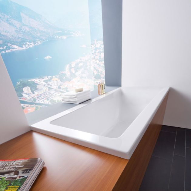 Repabad Arosa Ergo Rechteck-Badewanne