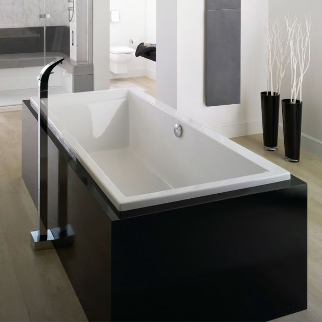 Repabad Genf Rechteck-Badewanne