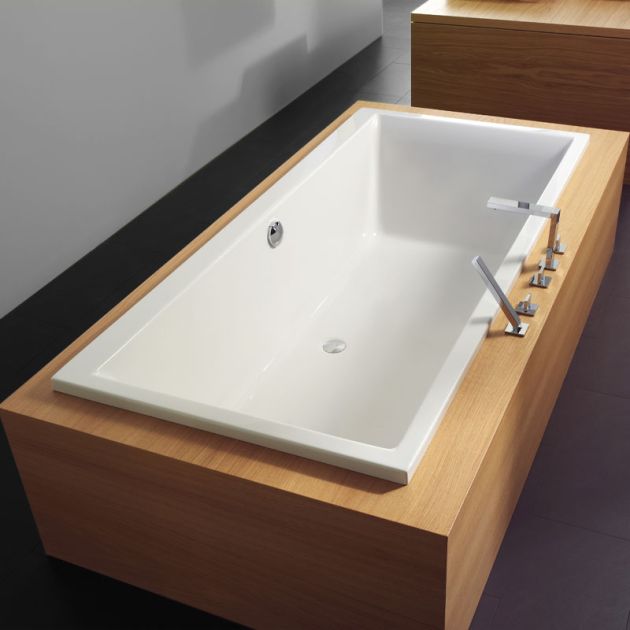 Repabad Genf Rechteck-Badewanne