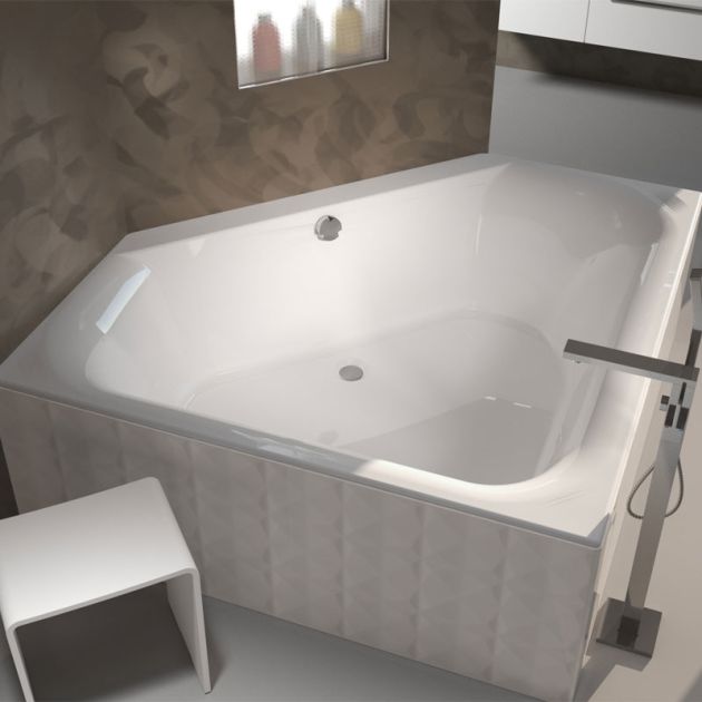 Riho Badewannen Eck-Badewanne
