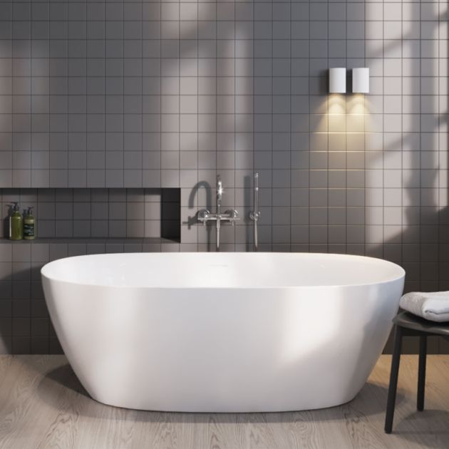Riho Badewannen Oval-Badewanne