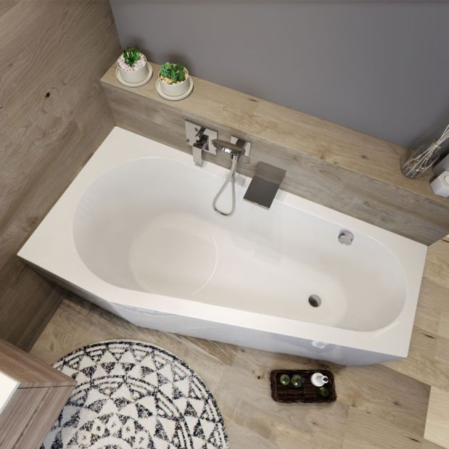 Riho Badewannen Raumspar-Badewanne