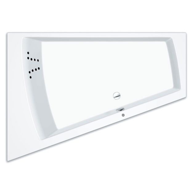 Repabad Genf Duo Eck-Whirlpool