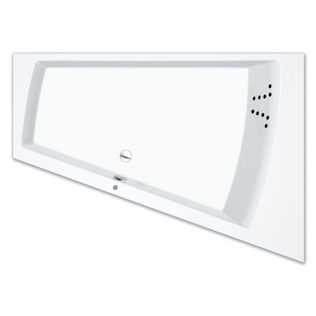 Repabad Genf Duo Eck-Whirlpool