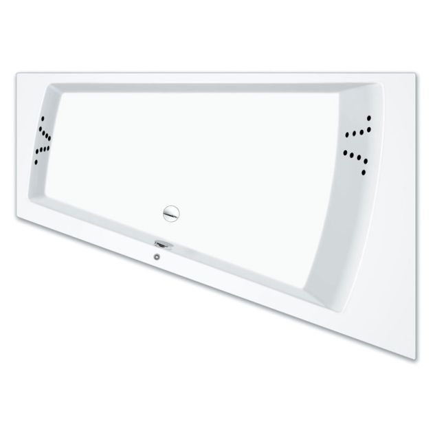 Repabad Genf Duo Eck-Whirlpool